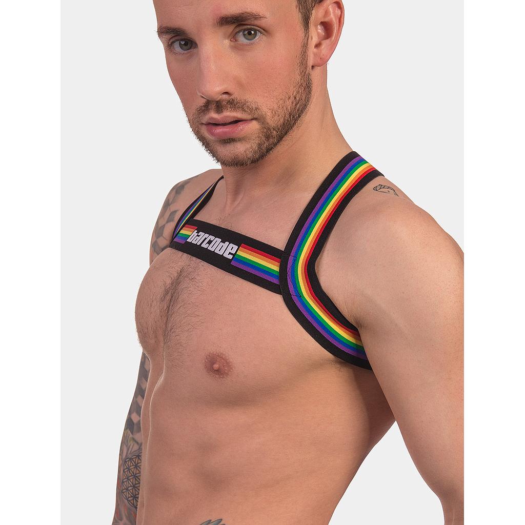 Barcode Berlin Pride Harness Black | GAYT STORE